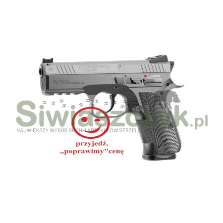 Pistolet CZ SHADOW 2 Compact OR Industrial Silver kal. 9x19-163187