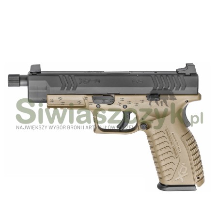 Pistolet XDM-9 4,5'' czarno-brązowy kal. 9x19 gwint-101780