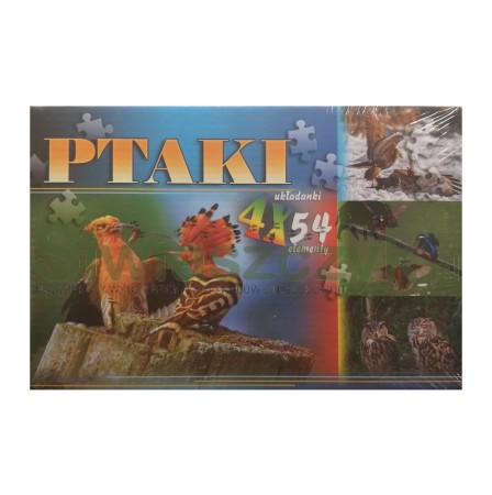 Układanka/Puzzle - Ptaki (4x54)-107422