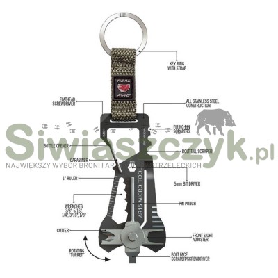 Micro Tool REAL AVID do konserwacji AR15 (AVMICROAR15)-163195