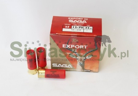 Naboje SAGA EXPORT 12/70 "2" 34g-101884