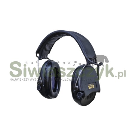 Ochronniki słuchu MSA Sordin Supreme Pro-X Black Leather (75302-X/L-02-S)-116537