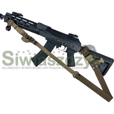 Jedno/dwupunktowy pas RAGNAROK ODIN sling Gen.II Coyote-165276