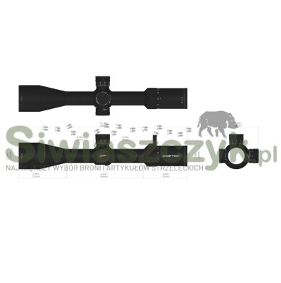 Luneta ZERO TECH Vengeance 6-24x50 RMG FFP MRAD (VG6245F)-165311