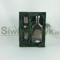 Szkło dekorowane c.77- Zestaw butelka 200ml + 2 kieliszki 30ml-103651