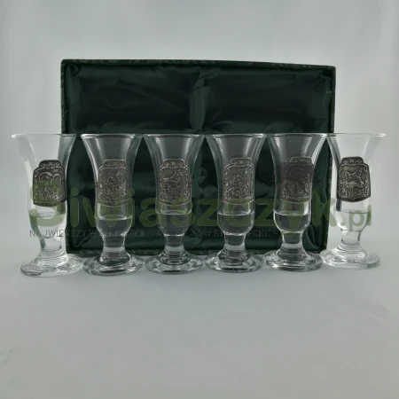 Szkło dekorowane c.29- 6 Kieliszków do likieru 50ml-106645