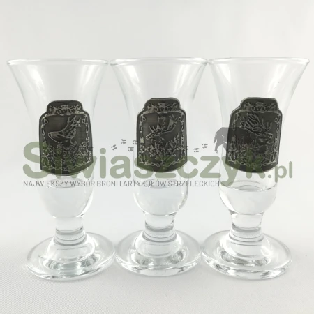 Szkło dekorowane c.29- 6 Kieliszków do likieru 50ml-106646