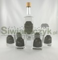 Szkło dekorowane c.43 Zestaw do whisky 6 szkalnek+ butelka-106638