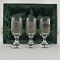 Szkło dekorowane JAGERGLASS c.26- 6 kieliszków 30ml-106654