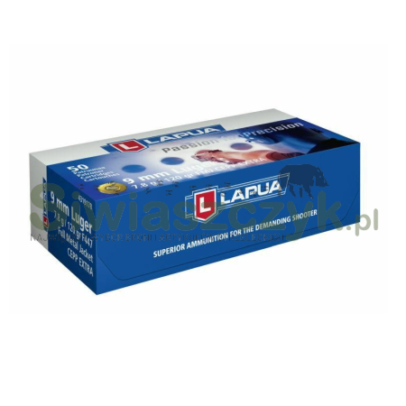 Amunicja LAPUA 9x19 FMJ CEPP Extra 7,8g(120gr)-114491