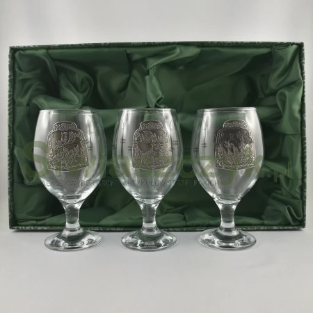 Szkło dekorowane c.71- Zestaw 6 kieliszków 300ml-106692