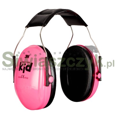 Ochronniki słuchu PELTOR KID różowe-101253