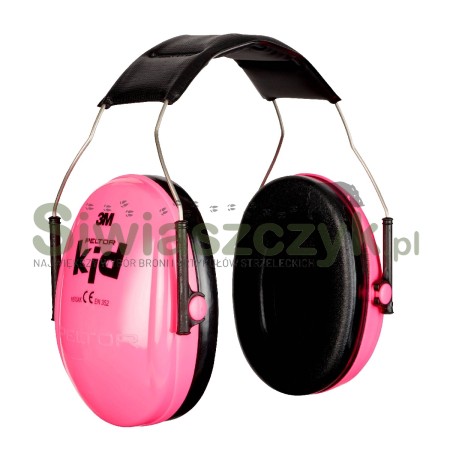 Ochronniki słuchu PELTOR KID różowe-101253