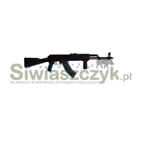 Karabinek JACK taktyczny z szyną boczną k/p-kbk kal.7,62x39-100394
