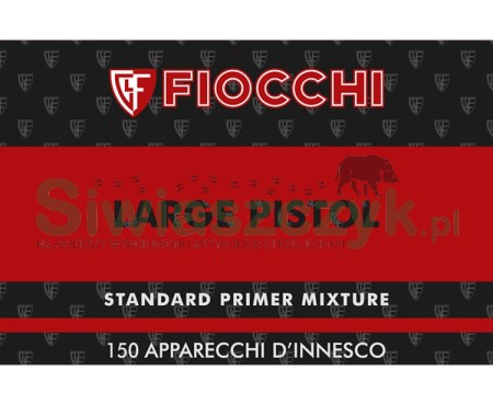 Spłonka FIOCCHI pistoletowe duże BRASS-103208