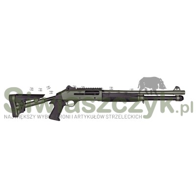 Strzelba AKSA S4 FX-08 TAC OD Green Kal.12/76-163031