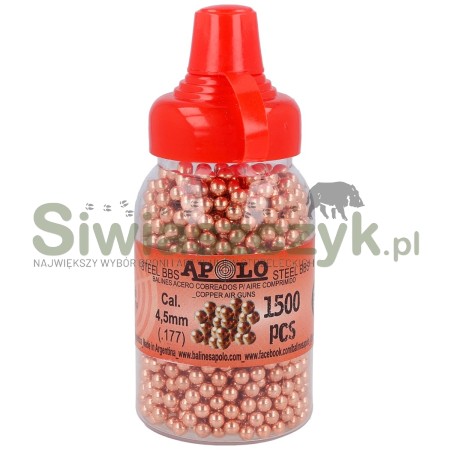 Śrut APOLO Premium BBs Copper 4,50/1500 0,34g(5,24gr)(E19980)-120914