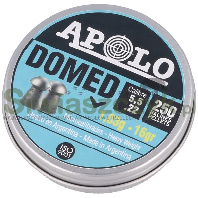 Śrut APOLO Premium Domed 5,50/250 1,03g(16,00gr)(E19916)-120917
