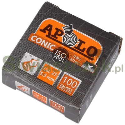 Śrut APOLO Conic Point 5,50/100 0,77g(12,00gr)(E11001)-120921