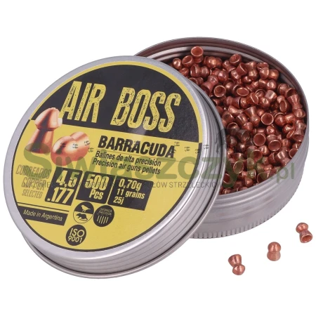 Śrut APOLO Air Boss Barracuda Copper 4,51/500 0,60g(9,00gr)(E30002-1)-120923