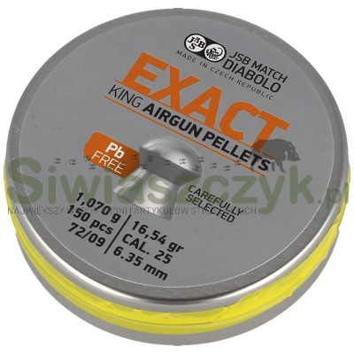 Śrut Diabolo JSB Exact King Lead Free 6,35/150 1,07g(16,54gr)(1008-02-150)-120979