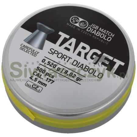 Śrut Diabolo JSB Target Sport 4,50/500 0,52g(8,02gr)(001145-500)-120984