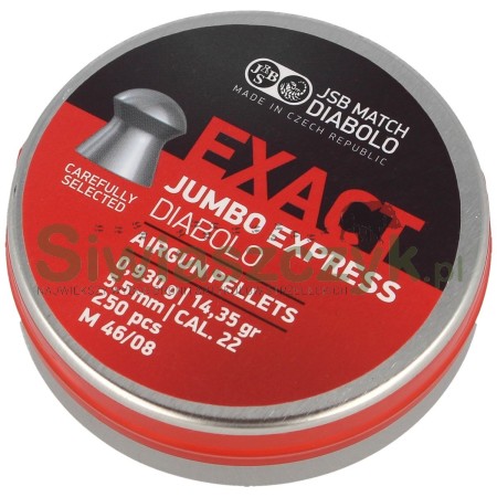 Śrut Diabolo JSB Exact Jumbo Express 5,52/250 0,93g(14,35gr)(546277-250)-120985