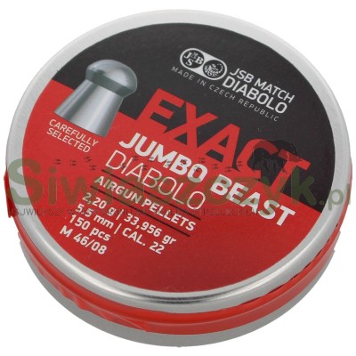 Śrut Diabolo JSB Jumbo Beast 5,52/150 2,20g(33,95gr)(546387-150)-120994
