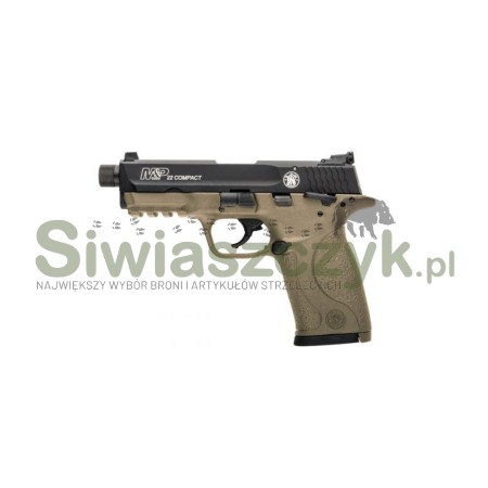 Pistolet S&W M&P 22C TS FDE kal.22lr (10242)-106900
