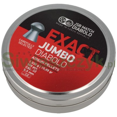 Śrut Diabolo JSB Exact Jumbo 5,52/500 1,03g(15,89gr)(546247-500)-121000