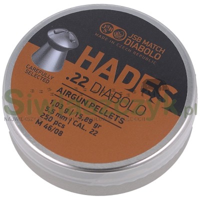Śrut Diabolo JSB Hades 5,50/250 1,03g(15,98gr)(546290-250)-121007
