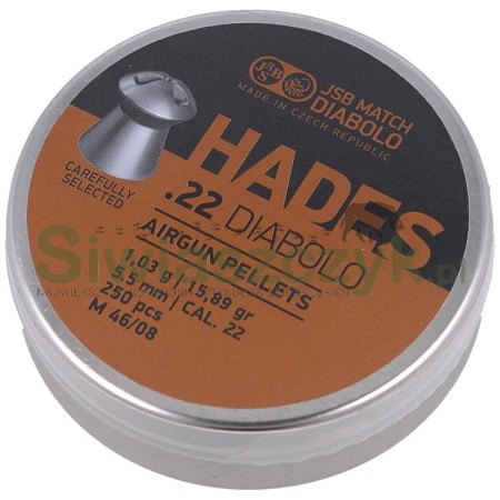 Śrut Diabolo JSB Hades 5,50/250 1,03g(15,98gr)(546290-250)-121007