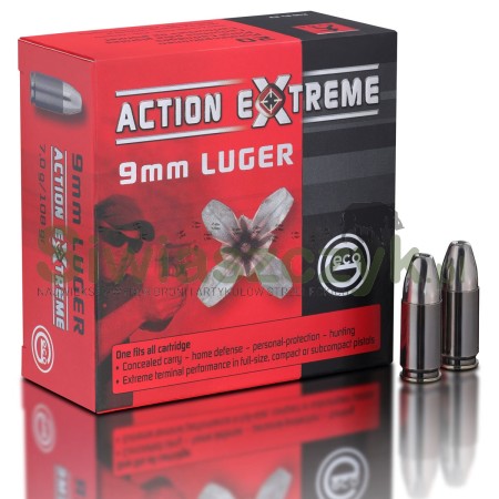 Amunicja GECO 9x19 Action Extreme 7,0g(108gr)-103916