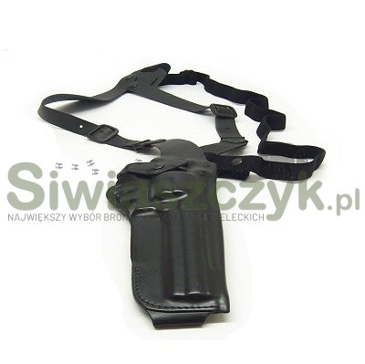 Szelki VEGA AA113 Black/Leather - Rewolwer 4"-121330