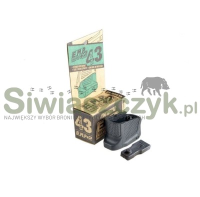 Stopka STRIKE INDUSTRIES Enhanced Magazine Plate do Glock 43 (EMP-G43-BK)-107317