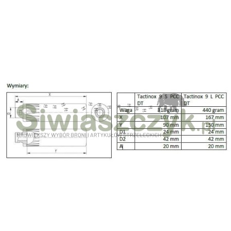 Tłumik GOMANDER Tactinox 9S PCC DT M18x1 (TB0.9122)-121472