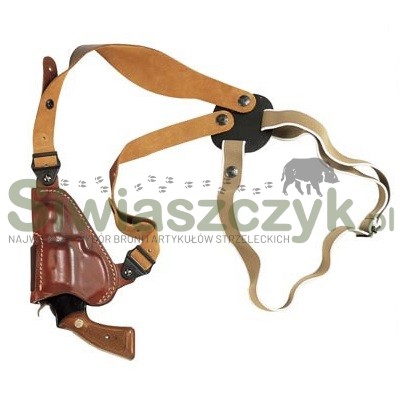 Kabura / Szelki VEGA DA114 Brown/Leather- Rewolwer 4"-121426