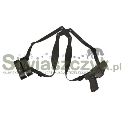 Szelki VEGA CCXS809 Black/Polimer- Glock 19/23+ Ładownica-121439