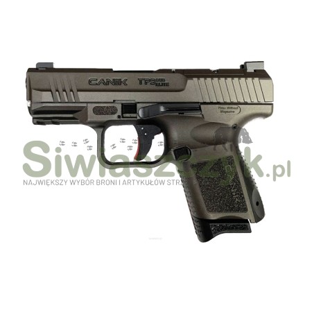 Pistolet CANIK TP9 SF Sub Elite Tungsten kal. 9x19-126729