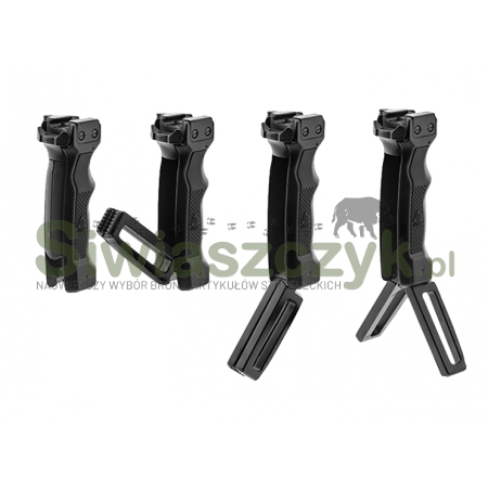 Chwyt LEAPERS UTG składany D-Grip Ambi (MNT-DG02Q)-112639
