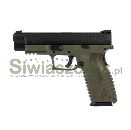 Pistolet XDM-9  4,5'' czarno-zielony kal. 9x19-101782