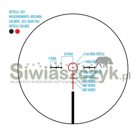Luneta SIGHTMARK Citadel 1-10x24 CR1 (SM13138CR1)-118839