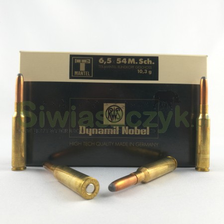Amunicja RWS 6,5x54 M.Sch. Teilmantel 10,3g(159gr)-106982