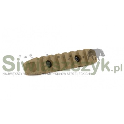 Szyna KRUK picatinny 7 slot M-LOK Coyote-166082