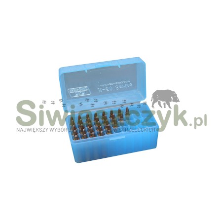 Pudełko na amunicję MTM 50szt kal. 7.62x39 (RS-S-50-24) -115906