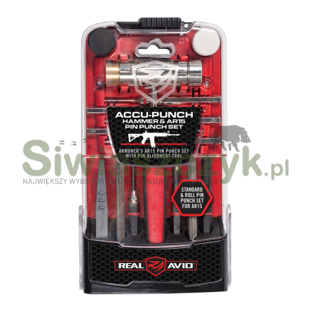 Zestaw narzędzi REAL AVID Accu-Punch Hammer & AR15 Pin Punch Set (AVHPS-AR)-111416