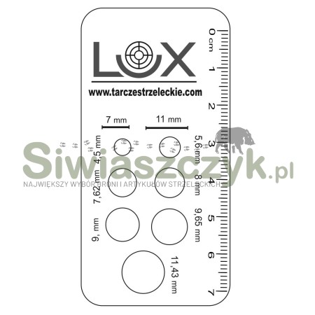 Kalibromierz LUX do przestrzelin IPSC-166109