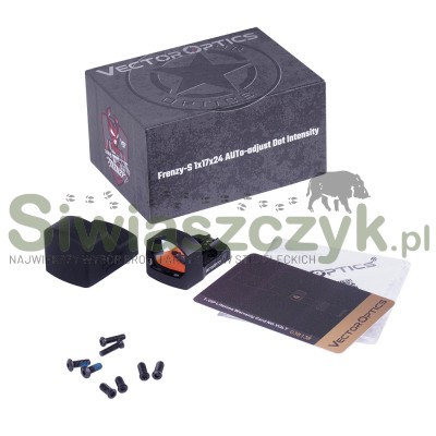 Kolimator VECTOR OPTICS Frenzy-S 1x17x24 - 3 MOA - Red Dot - Picatinny (SCRD-52)-166131