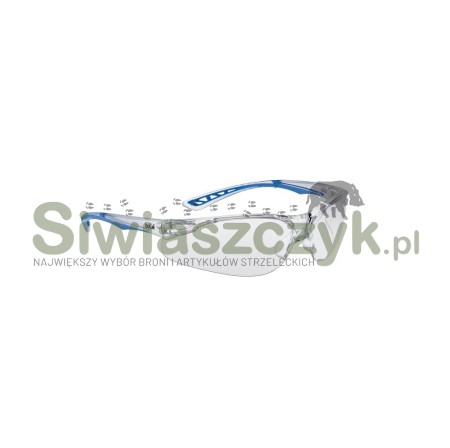 Okulary BOLLE SAFETY BHP ILUKA Przezroczysty-118750