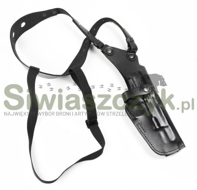 Kabura / Szelki VEGA AE151N Black/Leather Compact 3,5", Beretta 82/84, CZ 83-121404